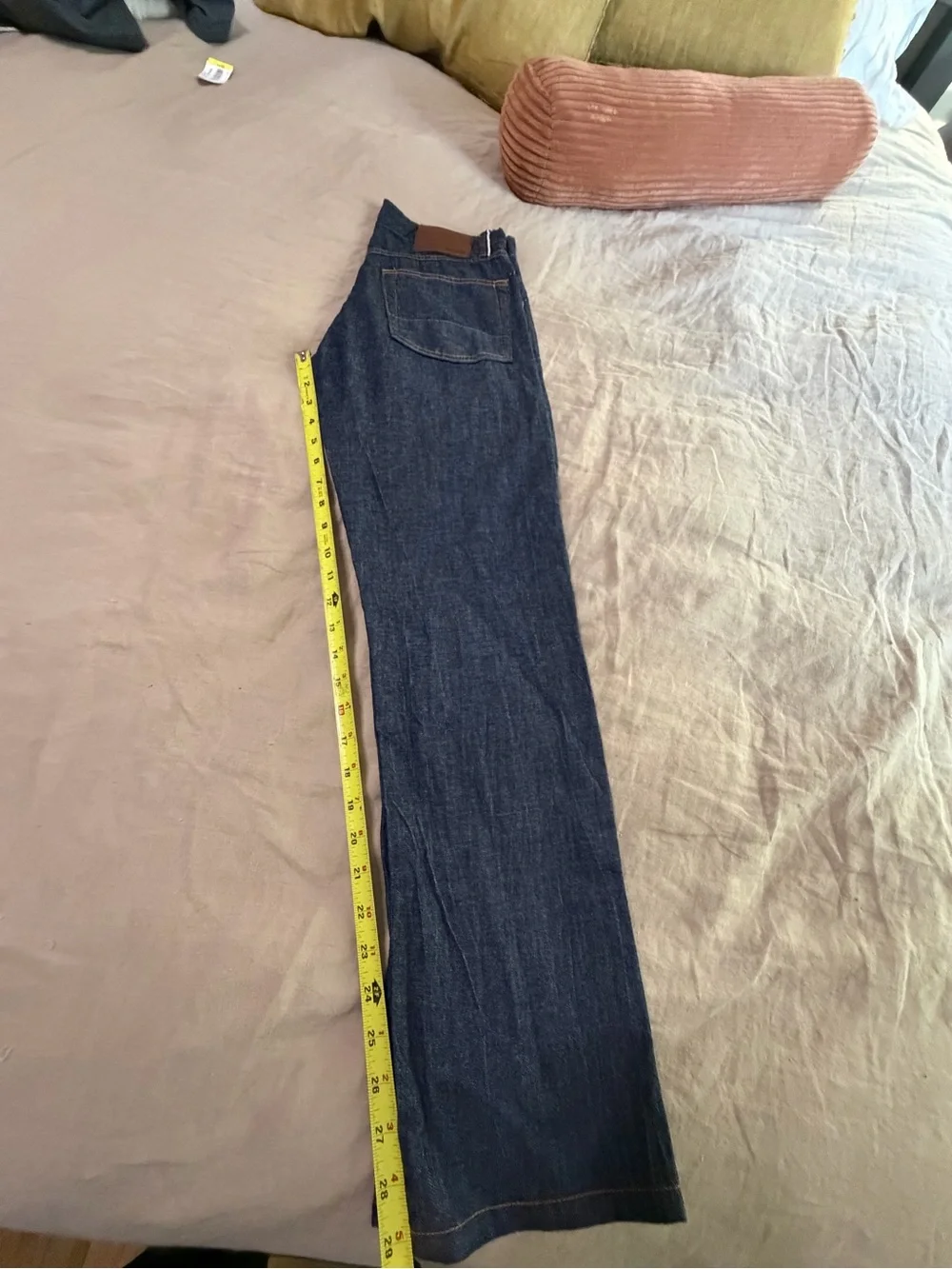GUSTIN Men's  Slim Fit Raw Selvedge Denim Jeans Super Light NWOT waist 30